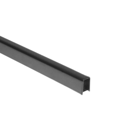 U-profil FEKETE AISI 304 8mm, 10*15 mm/2M