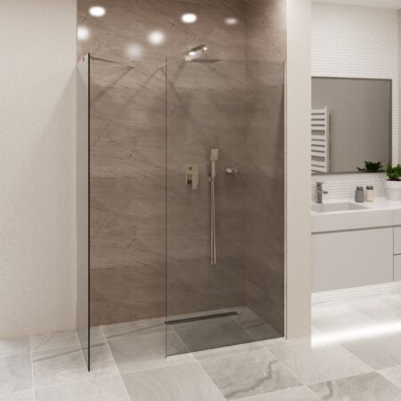 RONNIE zuhany válaszfal - polírozott