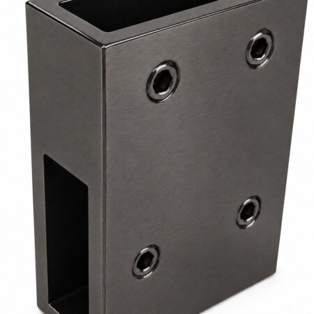 T-csatlakozó zártszelvényhez 30×10 GUN METAL