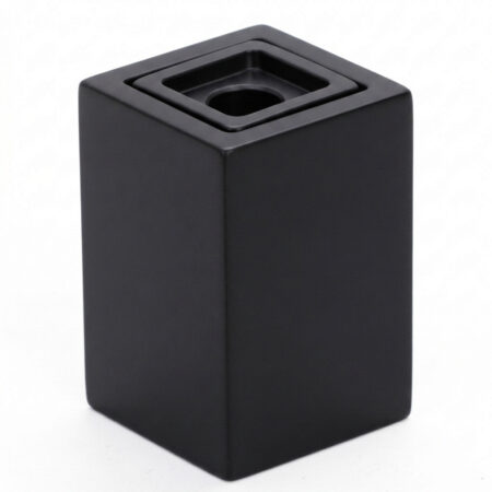 Fali indító, merevítő szelvényhez 15×15 mm FEKETE